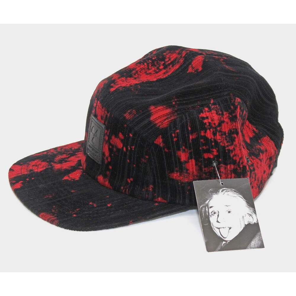 MANHATTAN PROJECT Cool Red and Black Baseball Cap Hat  One Size Fits All New